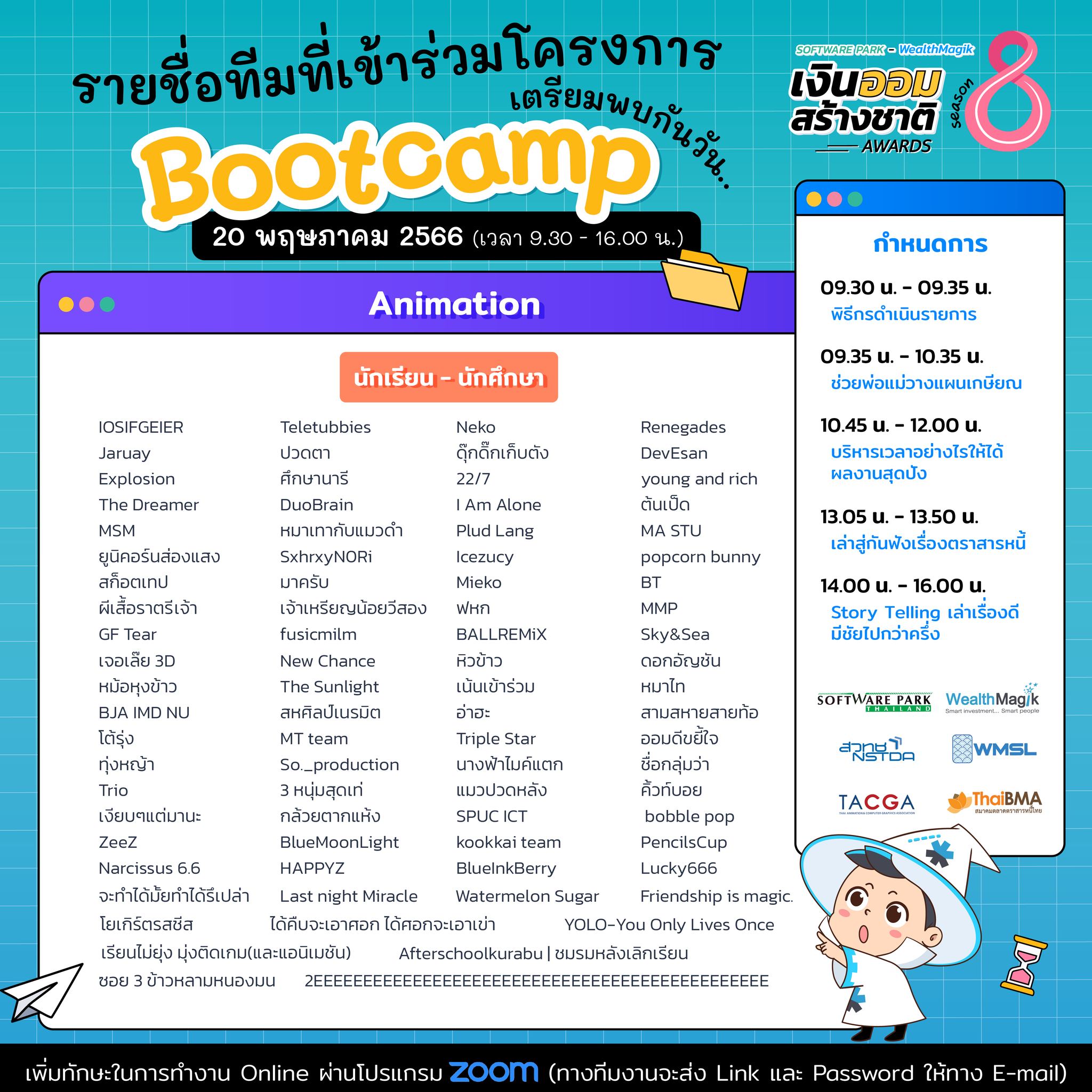 THE BIGGEST FINANCIAL ANIMATION COMPETITION IN THAILAND: Software Park ...