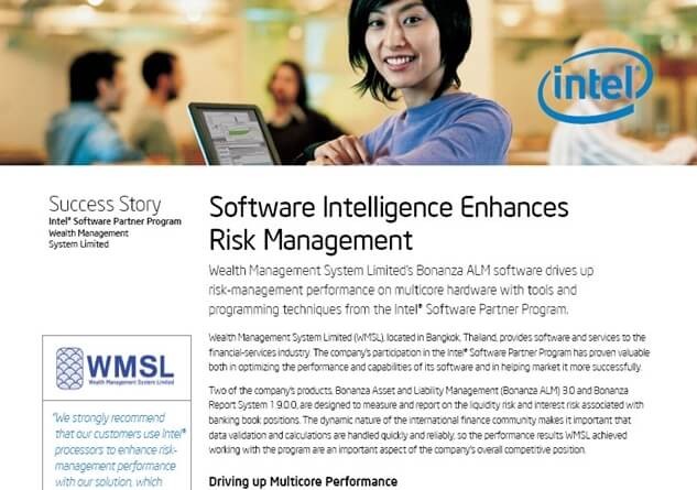 Intel Thailand announced success with WMSL